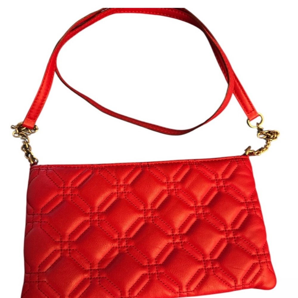 Kate Spade Red Quilted Crossbody Bag NWOT - Picture 2 of 5
